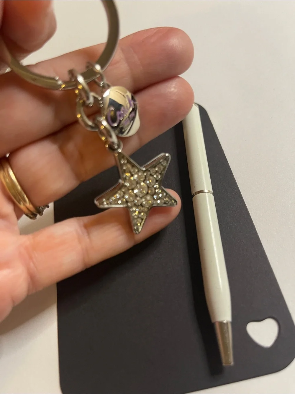 Coach key ring